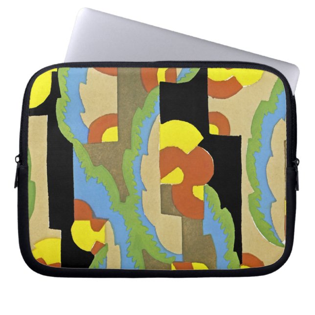 Art Deco Design #9 @ Emporio Moffa Laptop Sleeve (Front)