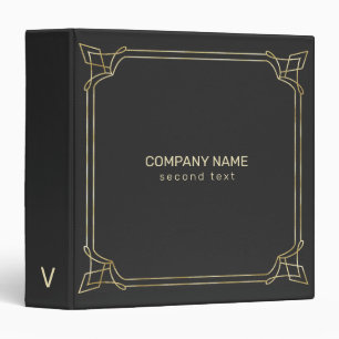 Art Deco Design Binder