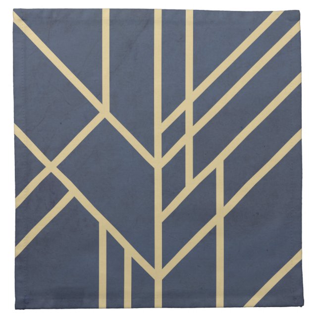 Art Deco design Cloth Napkin (Front)