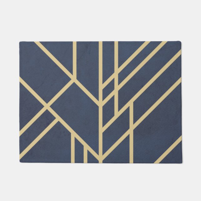 Art Deco design Doormat (Front)