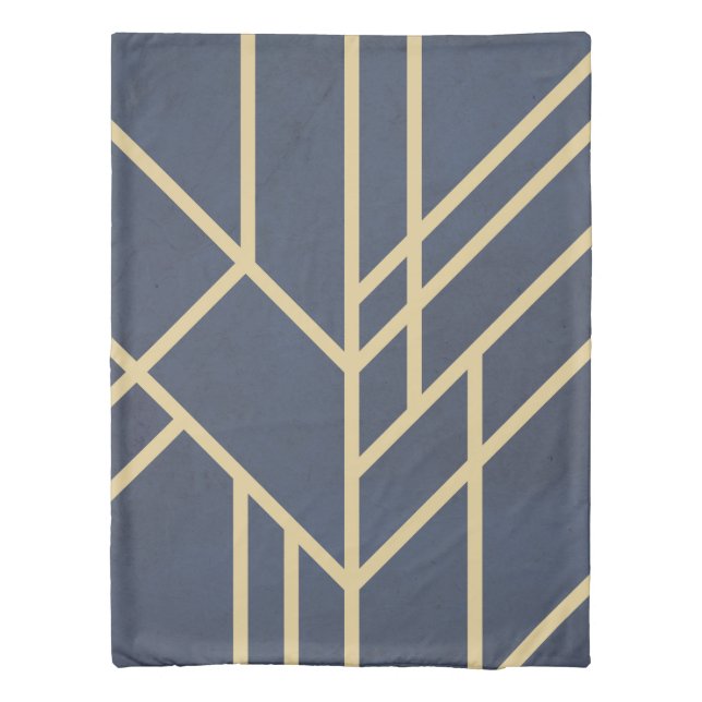 Art Deco design Duvet Cover (Back)