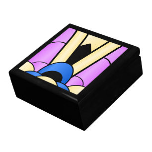 Art Deco Design Keepsake Box