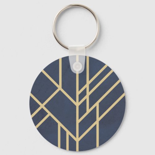 Art Deco design Keychain