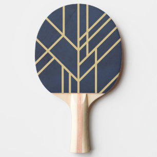 Art Deco design Ping Pong Paddle