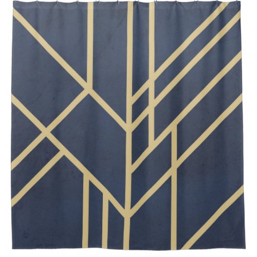 Art Deco design Shower Curtain