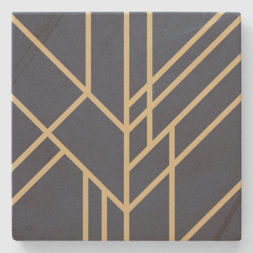 Art Deco design Stone Coaster