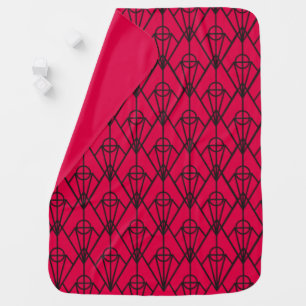 Art Deco Diamonds  Baby Blanket