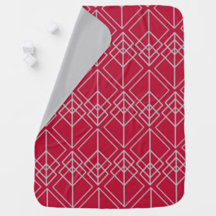 Art Deco Diamonds Baby Blanket