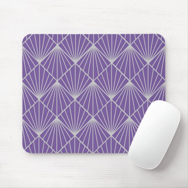 Art Deco Diamonds Mouse Pad (With Mouse)