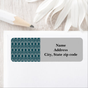 Art Deco Domes Label