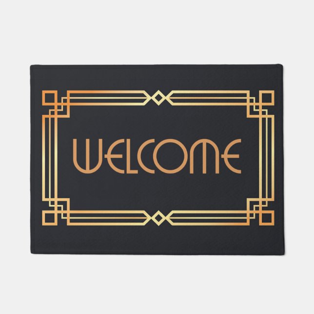 Art Deco Doormat (Front)
