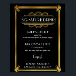 Art Deco drink poster<br><div class="desc">Art Deco drinks poster</div>