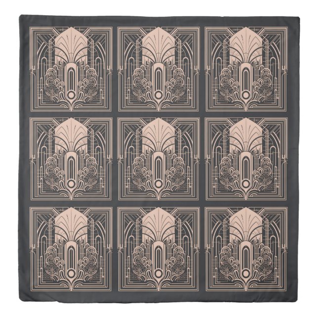 Art Deco Duvet Cover (Front)