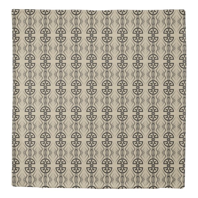 Art Deco Duvet Cover (Back)