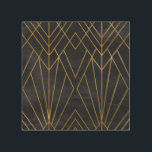 Art Deco Elegance: Geometric Glamour<br><div class="desc">Seamless geometric pattern on paper texture. Art Deco background Art Deco vibes in a subtle geometric pattern. Classic and elegant! Art Deco elegance, a fine pattern for a classic touch. art, geometric, background, gold, seamless, decor, classic, dark, ornament, modern, golden, illustration, texture, retro, line, blue, decoration, wrapping paper, elegant pattern,...</div>