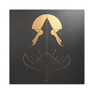 Art Deco Elegance Metal Art