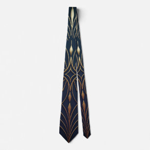 Art Deco Elegance Neck Tie