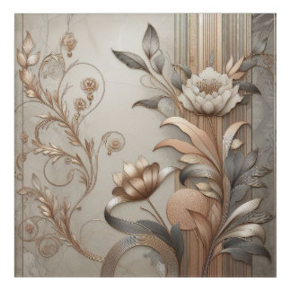 Art Deco: Elegant Botanicals and Geometric Luxury