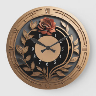 Art Deco elegant Large Clock