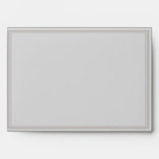 Art Deco Elegant Stripe Wedding Envelope