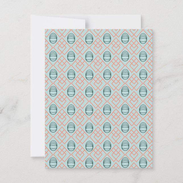 Art Deco Elements  Note Card (Front)