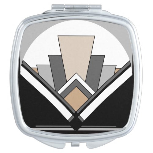 Art Deco Expression Makeup Mirror