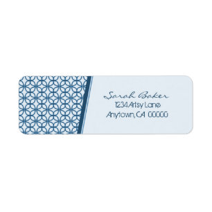 Art Deco Fab Return Address Labels