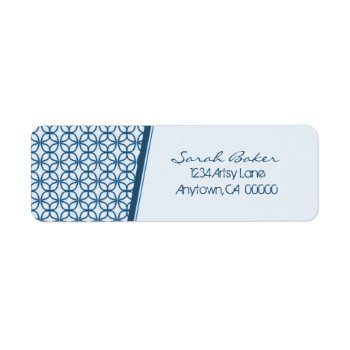 Art Deco Fab Return Address Labels by Superstarbing at Zazzle