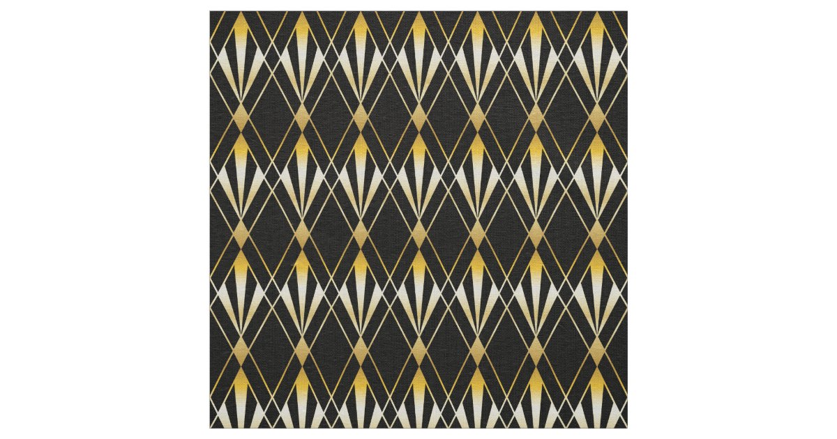 Art Deco Fabric Zazzle