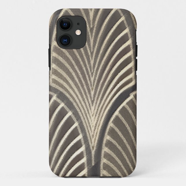Art Deco Fan Case-Mate iPhone Case (Back)