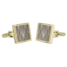 Art Deco Fan Cufflinks