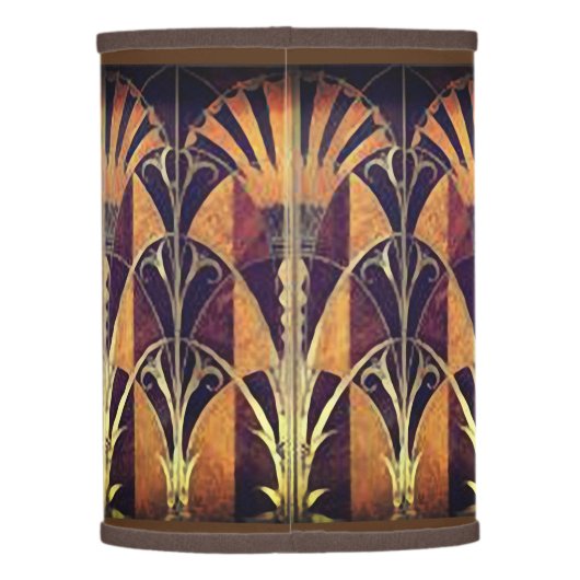 ART DECO FANS 3 TABLE LAMP SHADE (Back)