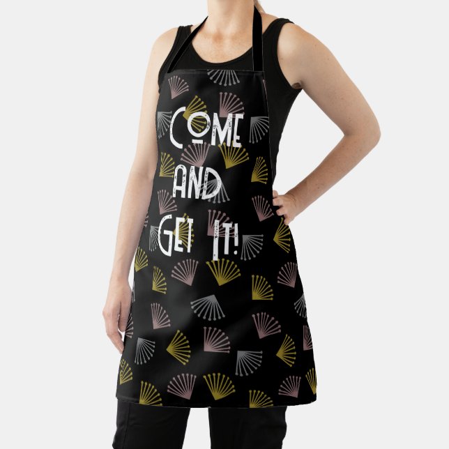 Art Deco Fans  Apron (Insitu)