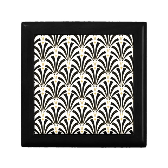 Art Deco Fans Custom Pattern Gift Box (Front)