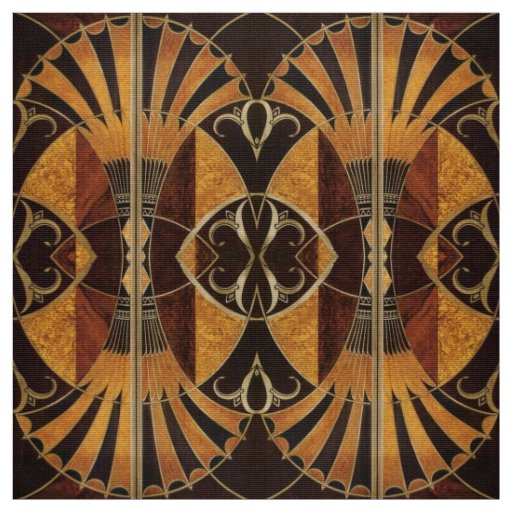 ART DECO FANS FABRIC