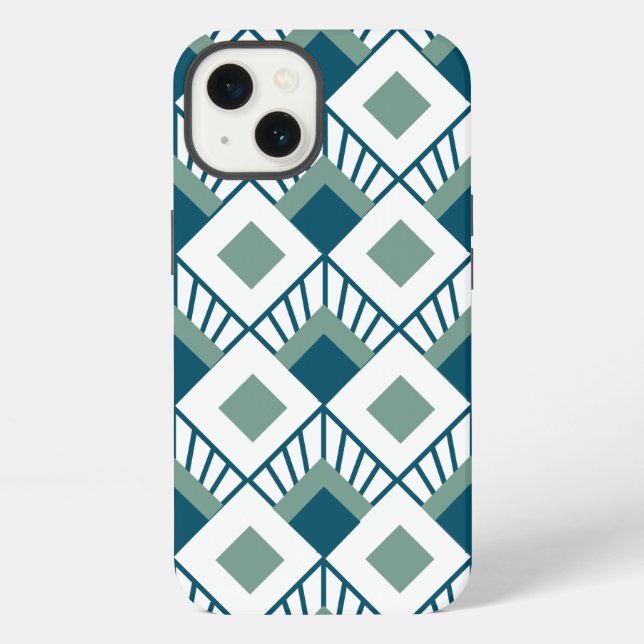 Art Deco Fans  Iphone Case (Back)