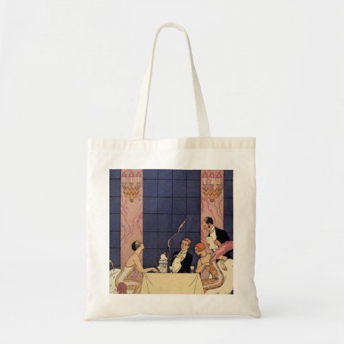 Art Deco Fine Dining Tote Bag