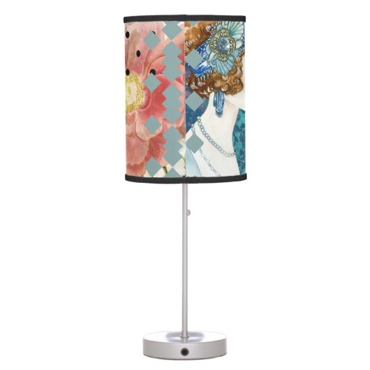 Art Deco Flappers  Table Lamp (Back)