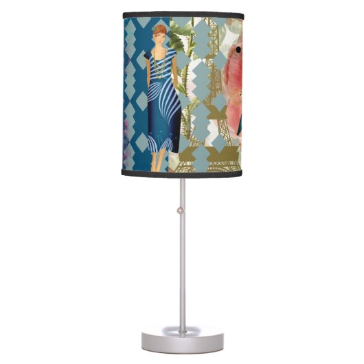 Art Deco Flappers  Table Lamp (Front)