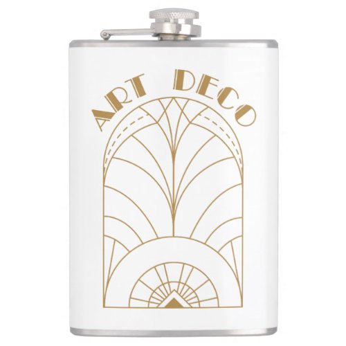 Art Deco Flask