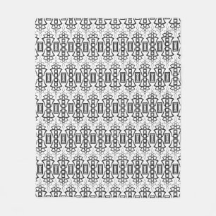Art Deco Fleece Blanket
