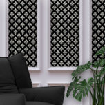 Art Deco Fleur-de-lis - Mother of Pearl Wallpaper<br><div class="desc">Art Deco Fleur-de-lis - Mother of Pearl - customize background color</div>