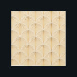 Art Deco Floral: Golden Elegance.<br><div class="desc">Vintage style elegant floral art deco repeat fan pattern/stylized palm leaf in golden metallic gradient on light background. Seamless art deco fan pattern. Immerse in the vintage style elegant floral art deco repeat fan pattern. Vintage floral art deco captivates in a golden embrace. A touch of luxury and opulence! deco,...</div>