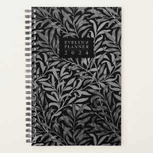 Art Deco Floral Personalized Weekly Planner