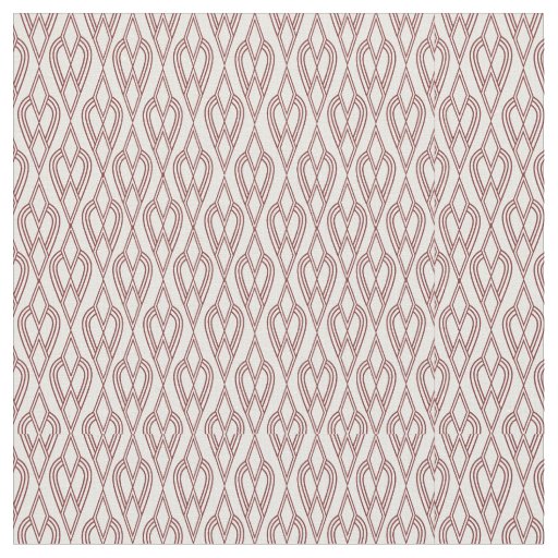 Art Deco Flowerbeds  Fabric