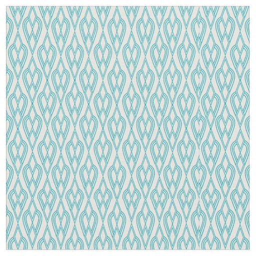 Art Deco Flowerbeds  Fabric