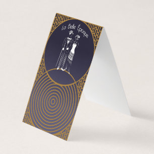 Art Deco Folded Card