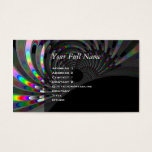 Art Deco Fractal Business Card
