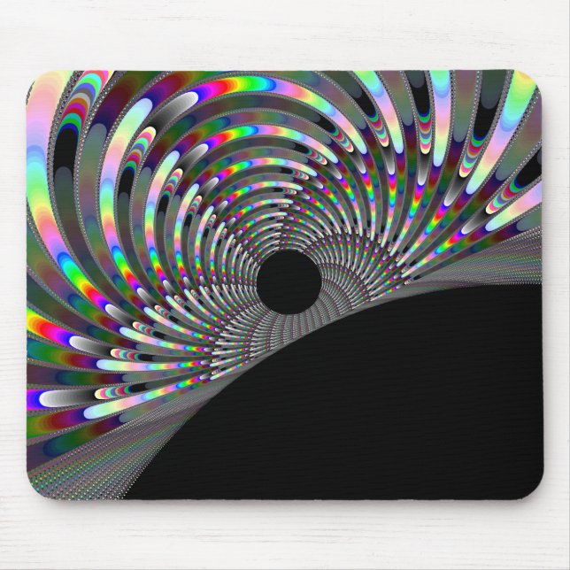 Art Deco Fractal Mouse Pad (Front)