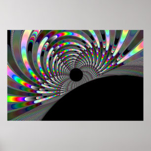 Art Deco Fractal Poster